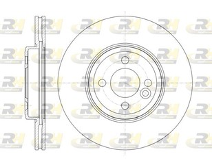 Диск тормозной передний вентилируемый для Mini Cooper 2000> новый