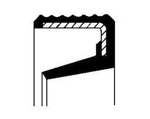 Сальник для DAF XF 105 2005-2013 новый