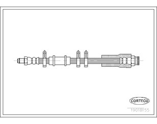 Шланг тормозной передний для Citroen C25 1981-1985 новый