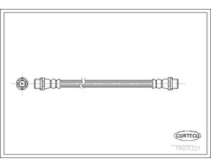 Шланг тормозной задний для Mercedes Benz Sprinter (901-905)/Sprinter Classic (909) 1995-2006 новый