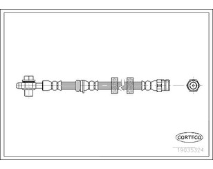 Шланг тормозной передний для VW Fox 2005-2011 новый