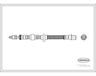Шланг тормозной для Citroen C6 2006-2012 новый