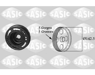 Шкив коленвала для Opel Astra G 1998-2005 новый