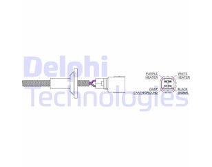 Датчик кислородный/Lambdasonde для Lexus GS 300/400/430 1998-2004 новый