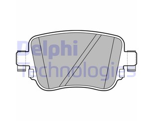 Колодки тормозные задние дисковые к-кт для Audi Q3 (8U) 2012-2018 новый