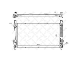 Радиатор основной для Mercedes Benz W245 B-klasse 2005-2011 новый