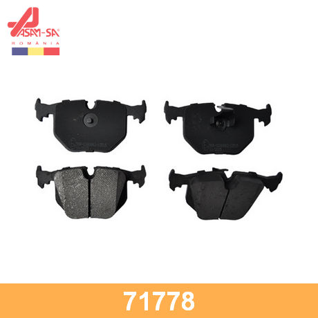 71778 Asam Колодки тормозные задние дисковые к-кт от производителя по ...