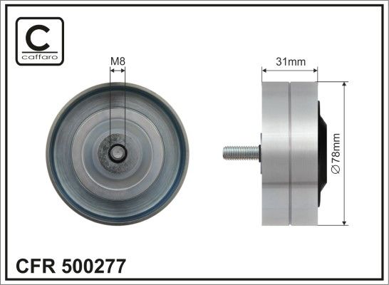 Caffaro 500277 Ролик дополнительный руч. ремня