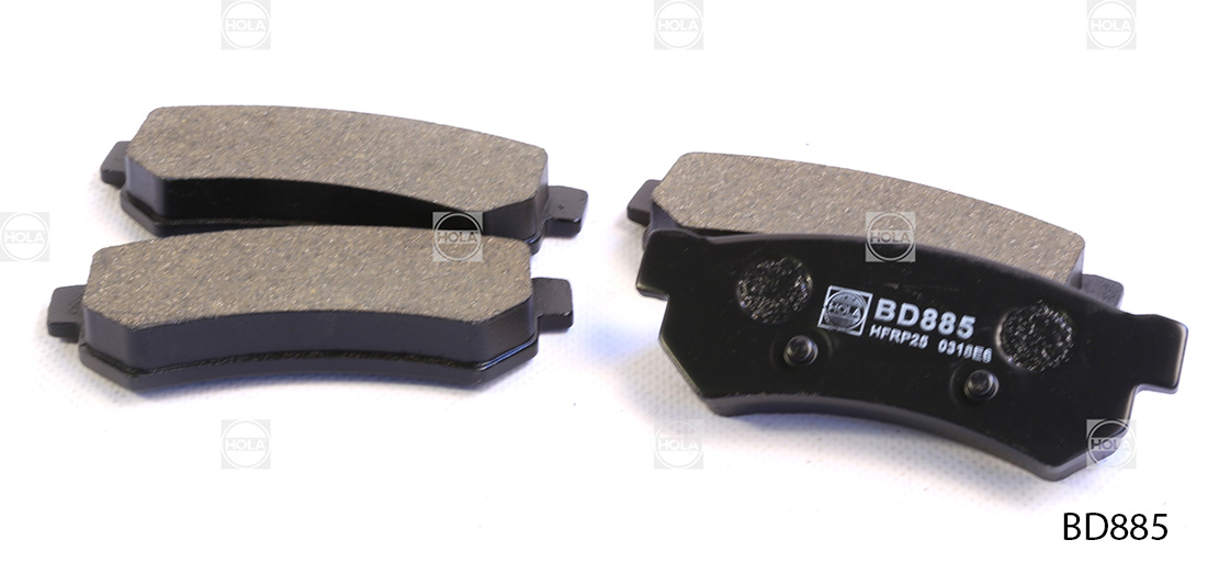 Колодки тормозные задние дисковые к-кт