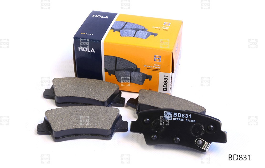 Колодки тормозные задние дисковые к-кт