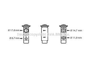 Клапан кондиционера для Mini R50 2000-2007 новый