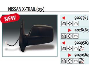 Зеркало правое электрическое для Nissan X-Trail (T30) 2001-2006 новый