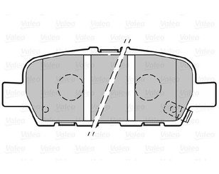 Колодки тормозные задние дисковые к-кт для Nissan Teana L33 2014> новый