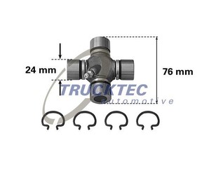 Крестовина карданного вала 24 для Mercedes Benz W126 1979-1991 новый