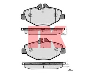 Колодки тормозные передние к-кт для Mercedes Benz W211 E-Klasse 2002-2009 новый