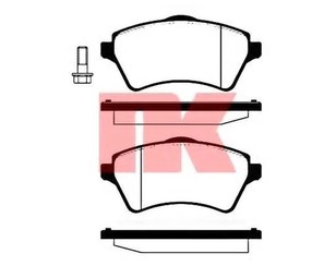 Колодки тормозные передние к-кт для Land Rover Freelander 1998-2006 новый