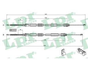 Трос стояночного тормоза для Ford Fiesta 1995-2001 новый