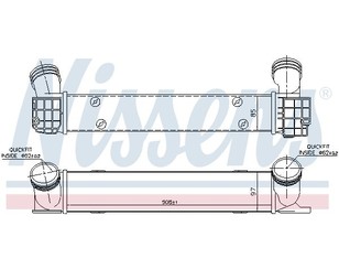 Интеркулер для BMW 1-serie E87/E81 2004-2011 новый