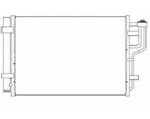 Радиатор кондиционера (конденсер) для Hyundai i30 2007-2012 новый