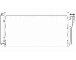 Радиатор кондиционера (конденсер) для Kia Magentis 2005-2010 новый