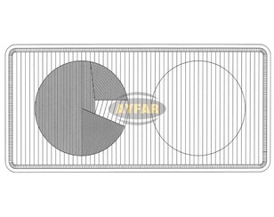 Стекло фары левой для MAN 3-Serie F2000 1994-2001 новый