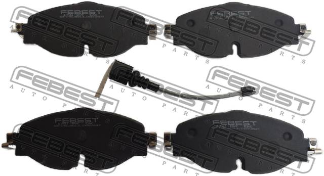 Колодки тормозные передние к-кт