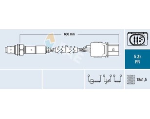 Датчик кислородный/Lambdasonde для Audi A4 [B8] 2007-2015 новый