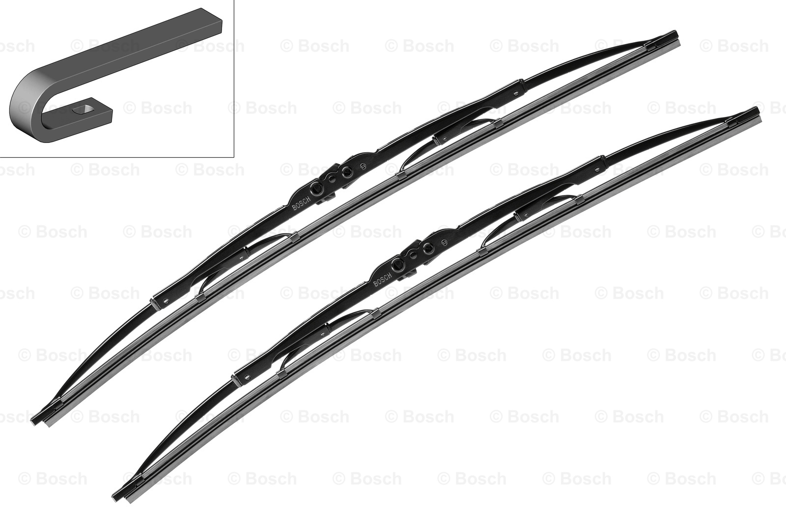 530C BOSCH Щетки стеклоочистителя (к-кт) от производителя по спец цене ...