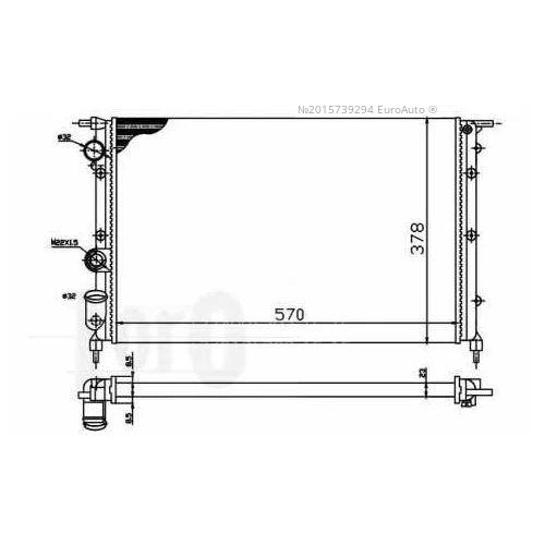 Какой радиатор подходит на рено 19