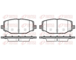 Колодки тормозные задние дисковые к-кт для Fiat Freemont 2011-2016 новый