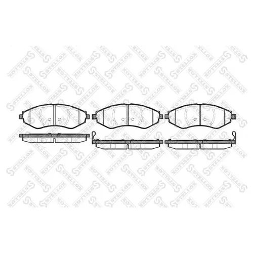 Колодки тормозные передние к-кт