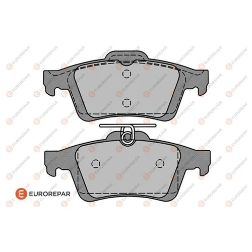 Колодки тормозные задние дисковые к-кт