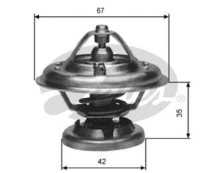 Термостат для Mercedes Benz W201 1982-1993 новый