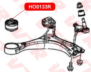 Сайлентблок переднего рычага передний для Honda Civic 4D 2012-2016 новый