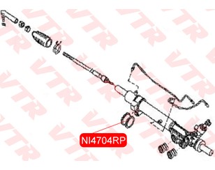 Втулка рулевой рейки для Nissan Navara (D40) 2005-2015 новый
