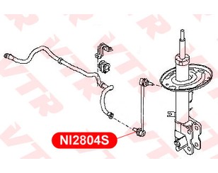 Стойка переднего стабилизатора левая для Nissan Teana J32 2008-2013 новый