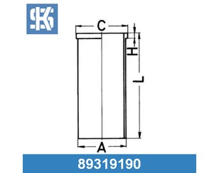 Гильза для Fiat Ducato 230 1994-2002 новый