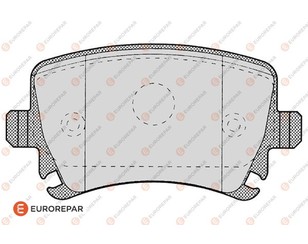 Колодки тормозные задние дисковые к-кт для Audi Allroad quattro 2006-2012 новый