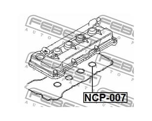 Прокладка свечного канала для Nissan Micra (K12E) 2002-2010 новый