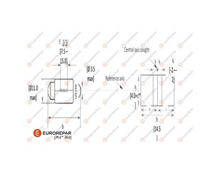 Лампа для Ford Fusion 2002-2012 новый