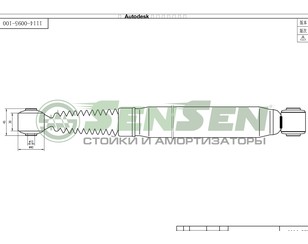 Амортизатор задний для Citroen C8 2002-2014 новый