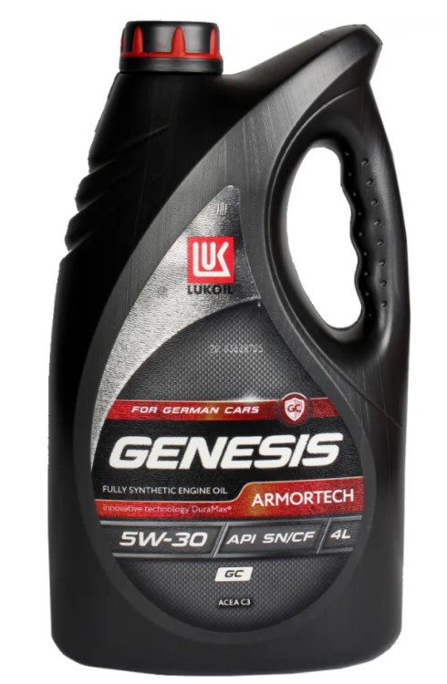 Масло ЛУКОЙЛ GENESIS ARMORTECH GC 5W30 4Л купить в ЕвроАвто