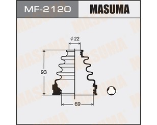 Пыльник наруж ШРУСа (к-кт) для Toyota Paseo EL54 1995-1999 новый