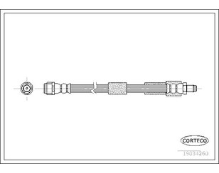 Шланг тормозной передний для Mercedes Benz W220 1998-2005 новый