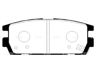 Колодки тормозные задние дисковые к-кт для Hyundai Terracan 2001-2007 новый