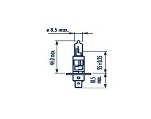 Лампа 12 для Toyota Camry V10 1991-1996 новый