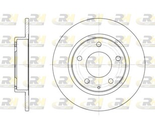 Диск тормозной задний для Mazda Premacy (CP) 1999-2004 новый