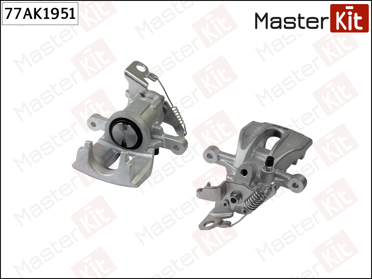Суппорт тормозной задний левый