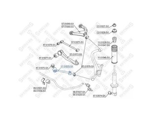 Тяга задняя продольная для Hyundai Sonata IV (EF) 1998-2001 новый