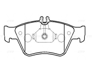 Колодки тормозные передние к-кт для Mercedes Benz R170 SLK 1996-2004 новый